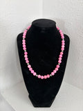 Pink Jade Necklace