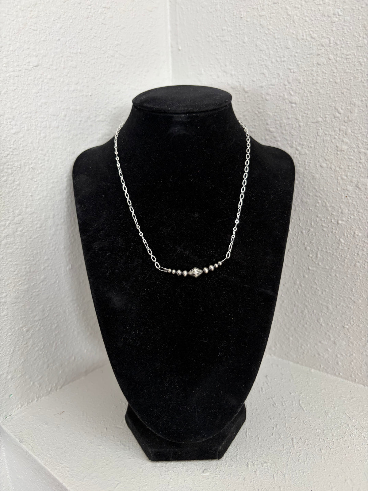 Sterling Bar Necklace