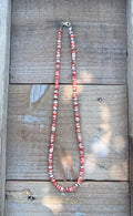 Red Spiny Necklace