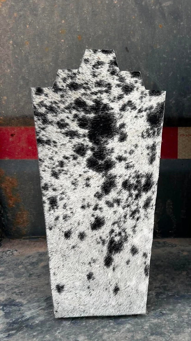 Cowhide Jewelry Stand