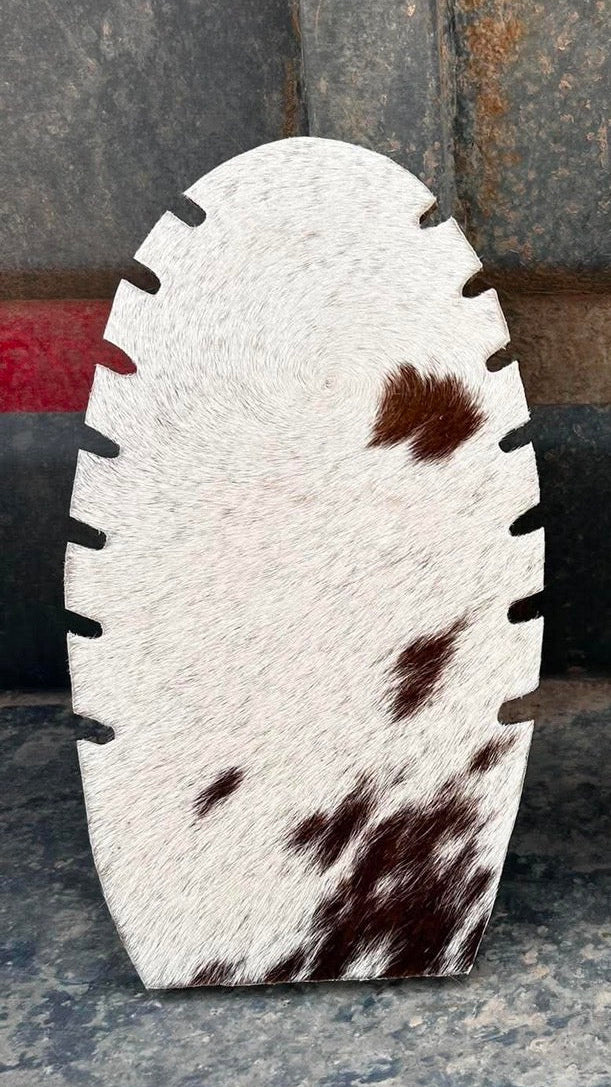 Cowhide Jewelry Stand
